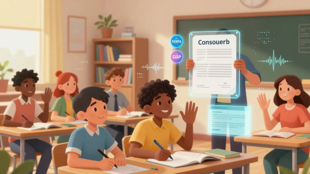 Recording Student Data and Consent Requirements in Courses