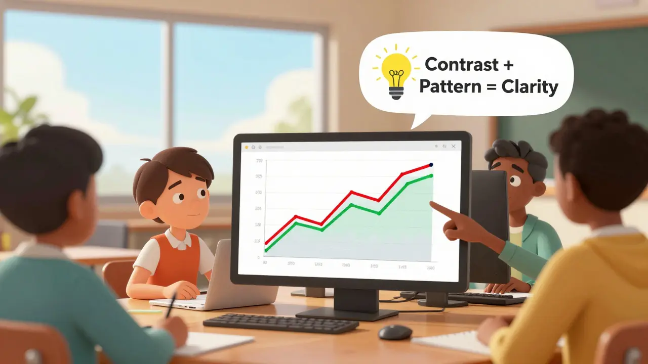 Designing Online Courses for Color-Blind Learners