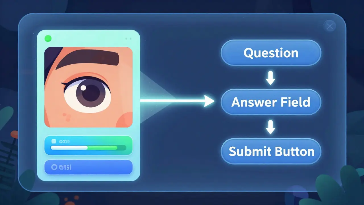 Visual metaphor showing spatial vs linear navigation on a mobile app screen