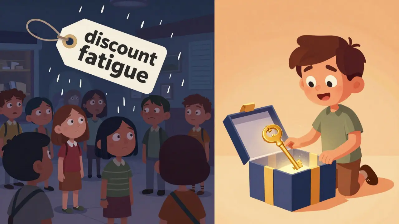 Comparison of chaotic discounts vs premium value