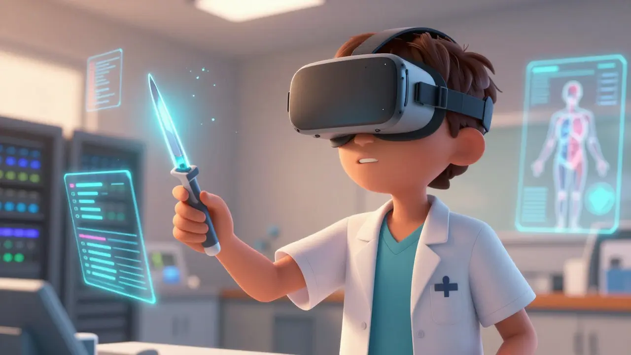 Edge Computing for Low-Latency VR/AR Course Delivery