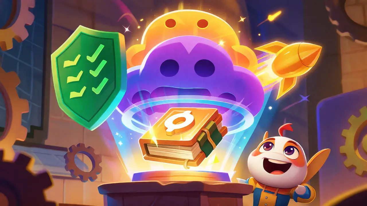 Magical stacking of course bonuses forming a tower
